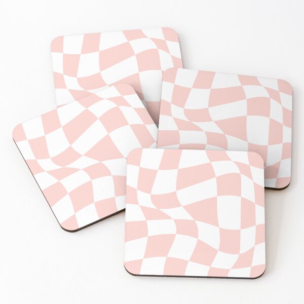 Item preview, Pink checkered pattern designed and sold by InfiniteSticker.