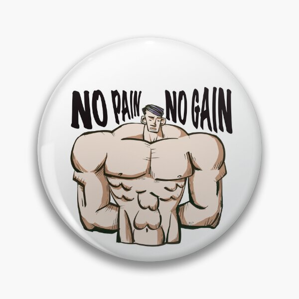 Item preview, NO PAIN NO GAIN designed and sold by MERLETDRAWING.