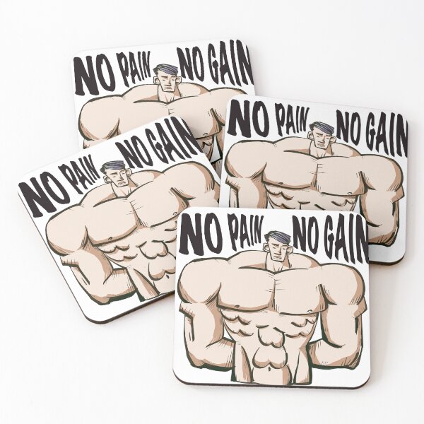 Item preview, NO PAIN NO GAIN designed and sold by MERLETDRAWING.