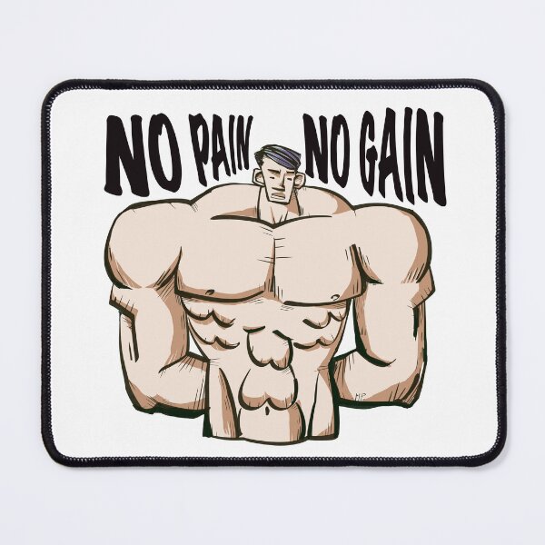 Item preview, NO PAIN NO GAIN designed and sold by MERLETDRAWING.