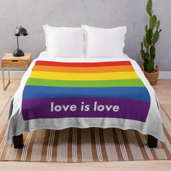 Item preview, Love is Love Rainbow Flag designed and sold by Inspirationmotivation.