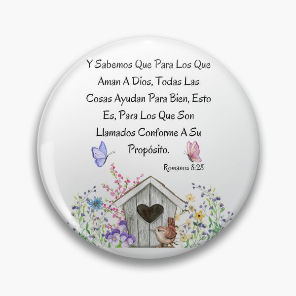 Item preview, Y sabemos que para los que aman a Dios, todas las cosas ayudan para bien,.. designed and sold by ForEverBless.