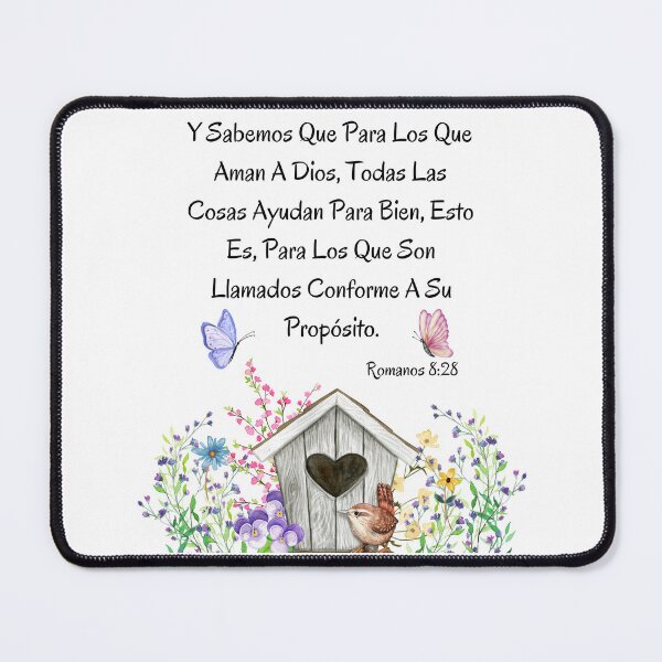 Item preview, Y sabemos que para los que aman a Dios, todas las cosas ayudan para bien,.. designed and sold by ForEverBless.