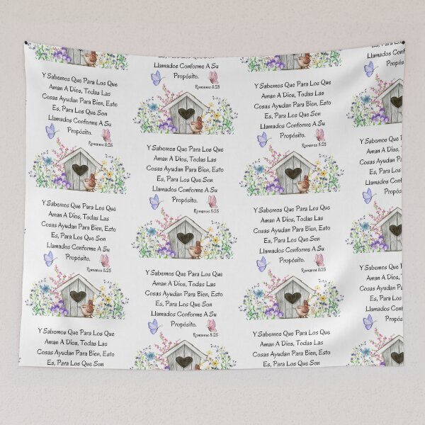 Item preview, Y sabemos que para los que aman a Dios, todas las cosas ayudan para bien,.. designed and sold by ForEverBless.