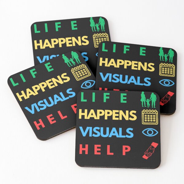 Item preview,   Life Happens Visuals Help Special Education Teacher Sped  designed and sold by Dokak Shop.