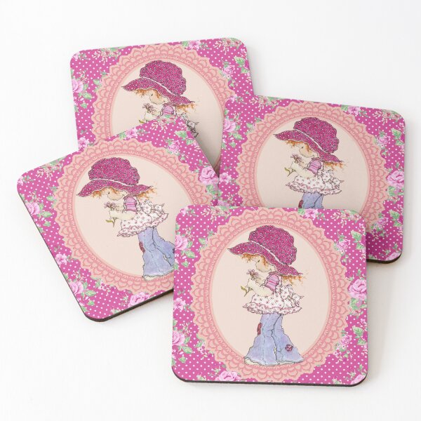 Item preview, Girl Sarah Kay with flower D7 designed and sold by DecoVintage.