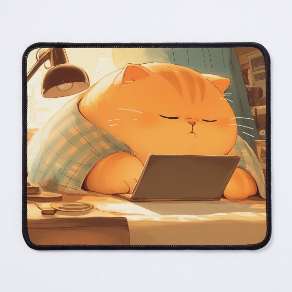 Item preview, Deskjob for cat designed and sold by Nowshin Tasnim.