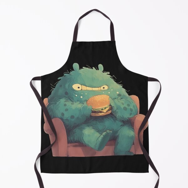 Item preview, Alien eating burger designed and sold by Nowshin Tasnim.