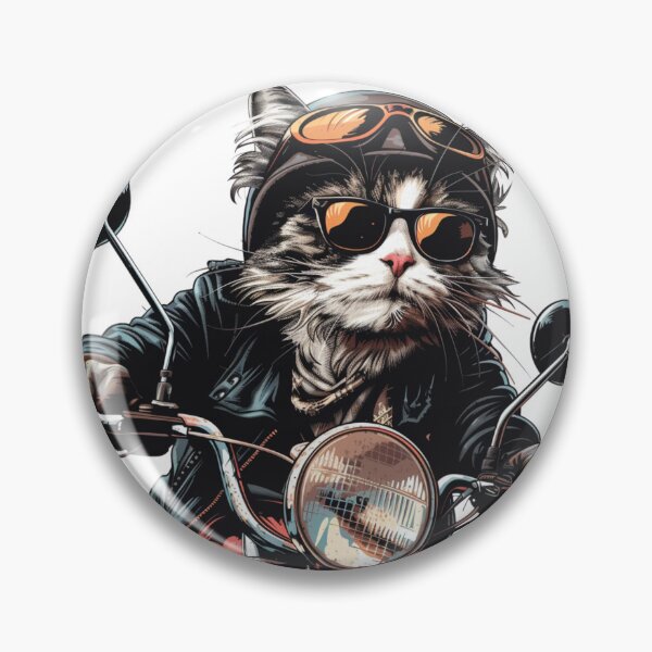 Item preview, The Biker Cat designed and sold by visyoniulian.