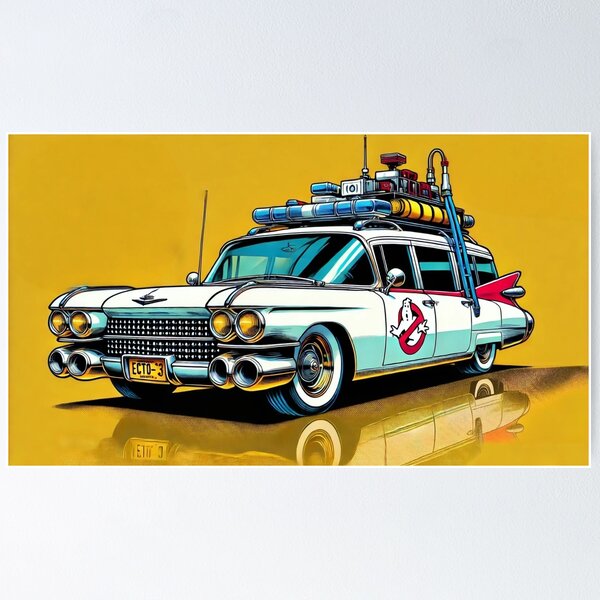 Item preview, The Ectomobile Ecto-1: The Iconic Ghostbusters Car vol.24 designed and sold by janarspixels.