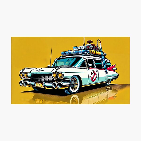 Item preview, The Ectomobile Ecto-1: The Iconic Ghostbusters Car vol.24 designed and sold by janarspixels.
