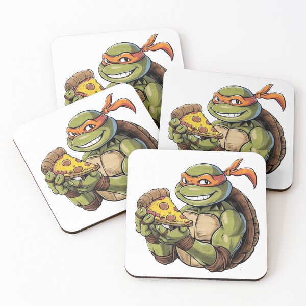 Item preview, Cowabunga! Pizza time with Michelangelo designed and sold by JonysCreativeDesigns.