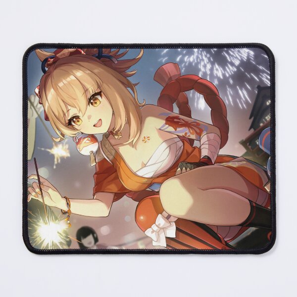 Item preview, Genshin Impact - Yoimiya Official Birthday Artwork 2024 designed and sold by Krimsy.