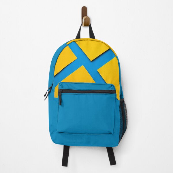 Item preview, Blue yellow cross designed and sold by UZRWRLD .