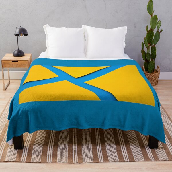 Item preview, Blue yellow cross designed and sold by UZRWRLD .