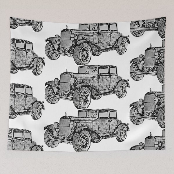 Item preview, vintage studebaker classic car sketch prints designed and sold by TriForceDesign.