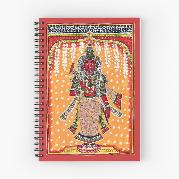 Item preview, Meenakshi Hindu Goddess 1700s India designed and sold by RocketshipRetro.