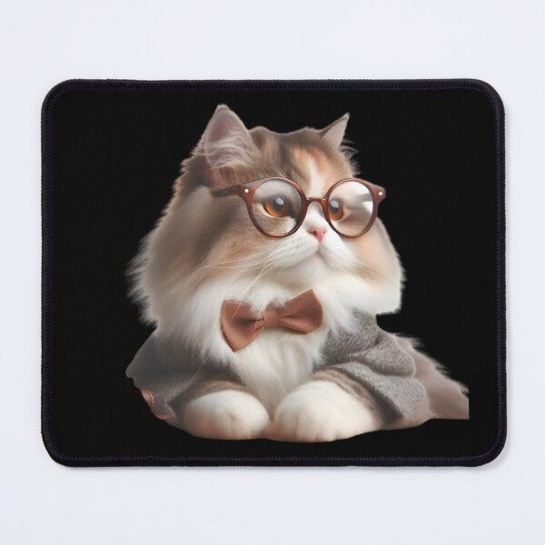 Item preview, Cat lover with glasses  designed and sold by mr-artt.