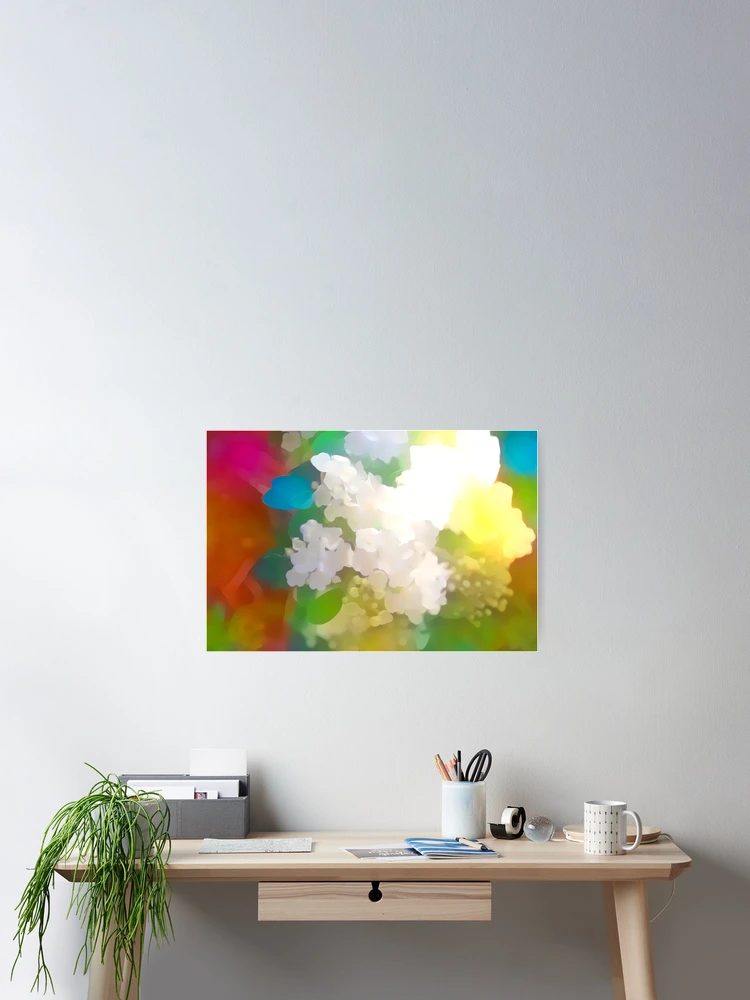 Thumbnail 2 of 3, Poster, Abstract clouds designed and sold by AndroidZ.