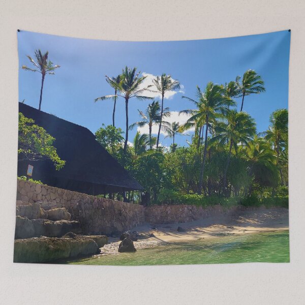 Item preview, Ko Olina Lagoon Beach on the Island of Oahu Hawaii designed and sold by BeWitchingMom.