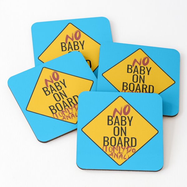Item preview, No Baby On Board designed and sold by aribluestein.