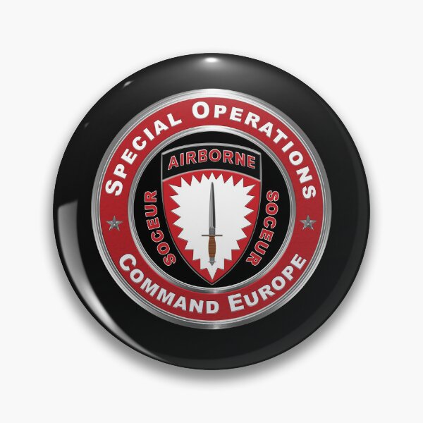 Item preview, SPECIAL OPERATIONS COMMAND EUROPE SOCEUR designed and sold by SoldierAlways.