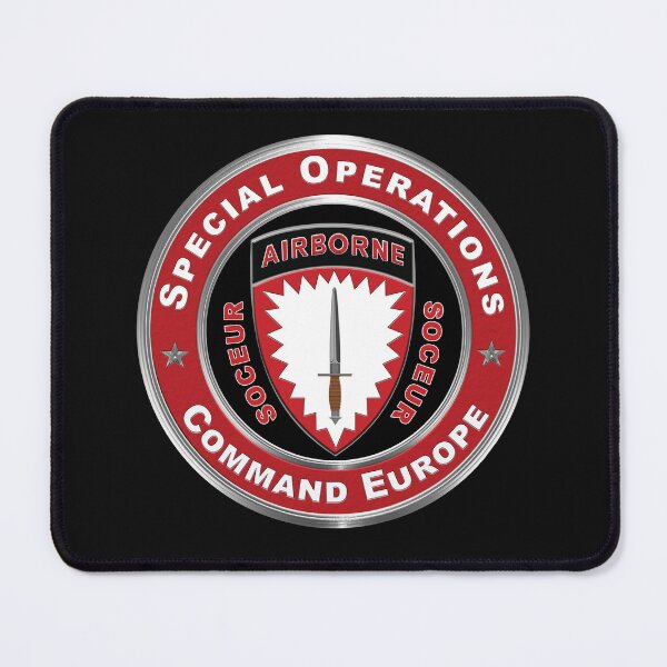 Item preview, SPECIAL OPERATIONS COMMAND EUROPE SOCEUR designed and sold by SoldierAlways.