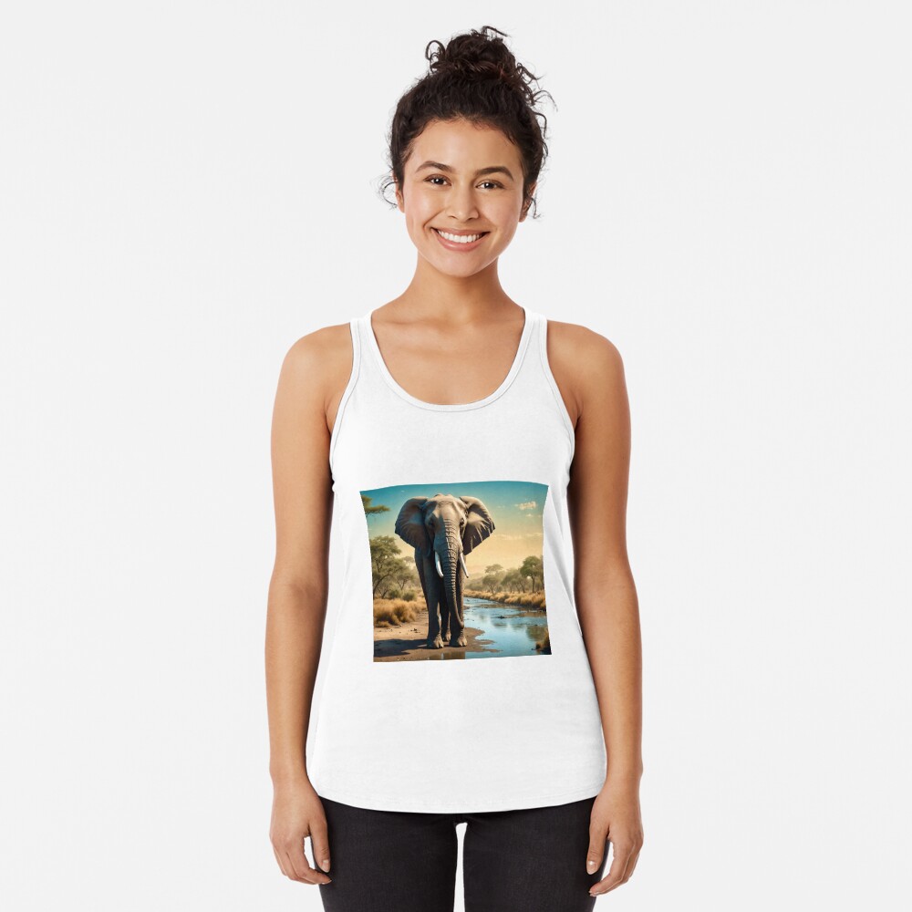 Item preview, Racerback Tank Top designed and sold by Takutakina.