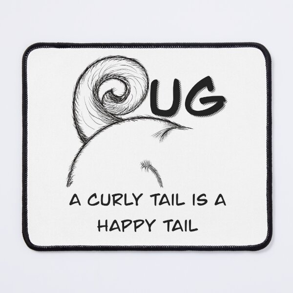 Item preview, Pug Tails designed and sold by Quincy Follweiler.