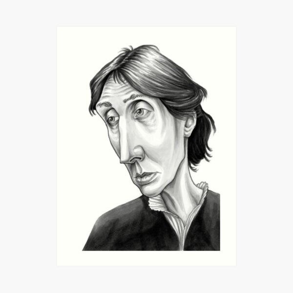 Virginia Woolf Art Print