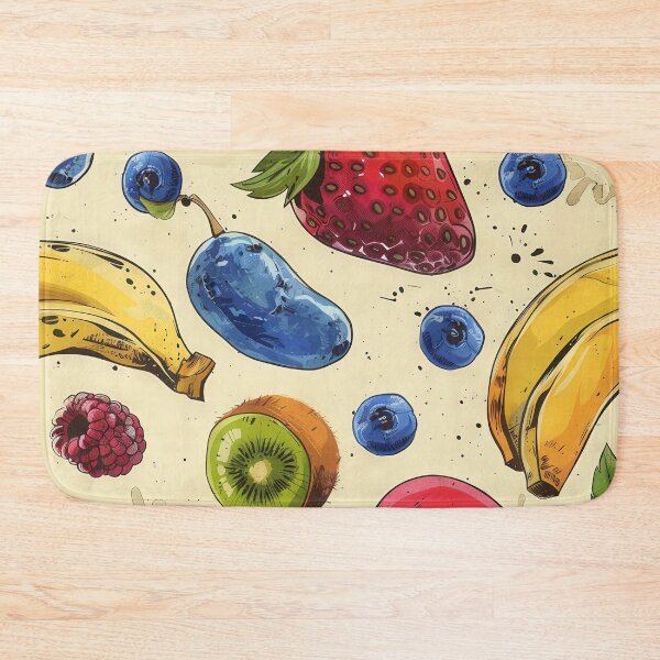Item preview, Colorful Fruit Pattern Illustration designed and sold by brandway.