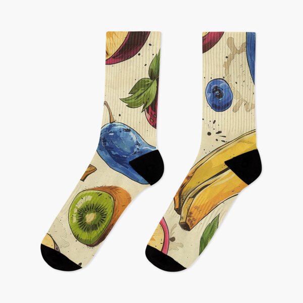 Item preview, Colorful Fruit Pattern Illustration designed and sold by brandway.