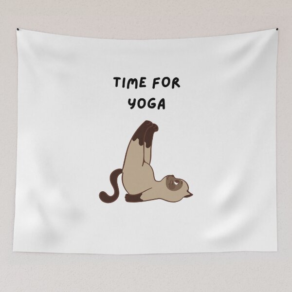 Item preview, Cat yoga time designed and sold by ArTo-Wear.