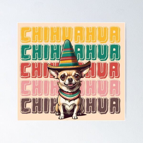 Item preview, Chihuahua dog lover with Mexican hat , animal lover design designed and sold by La Loca.