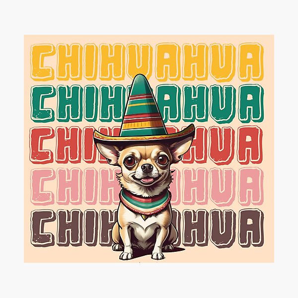 Item preview, Chihuahua dog lover with Mexican hat , animal lover design designed and sold by La Loca.