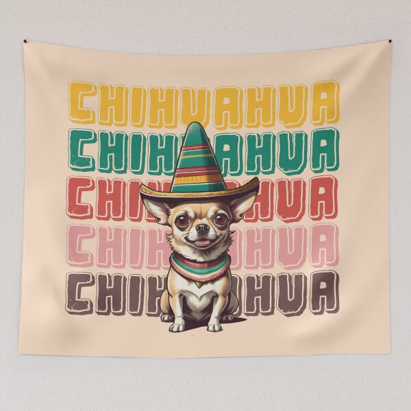 Item preview, Chihuahua dog lover with Mexican hat , animal lover design designed and sold by La Loca.