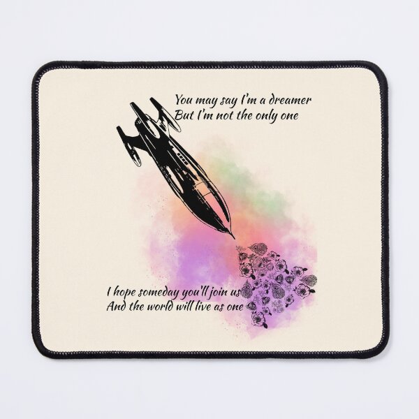 Item preview, John Lennon Quote-Imagine-Hope designed and sold by cerenalkan.