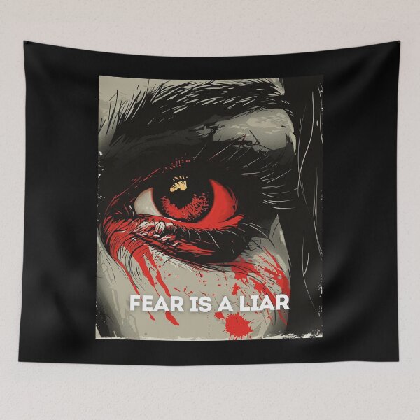 Item preview, Fear Is A Liar - Christian Design designed and sold by christiantkd.