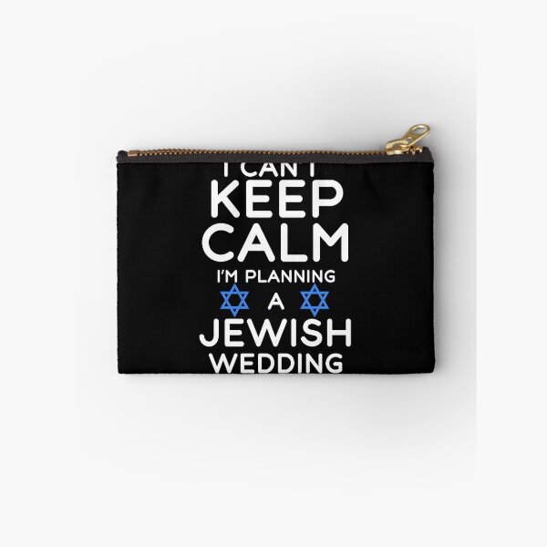 Item preview, Keep Calm Funny Jewish Wedding  designed and sold by SharpThreadZ.