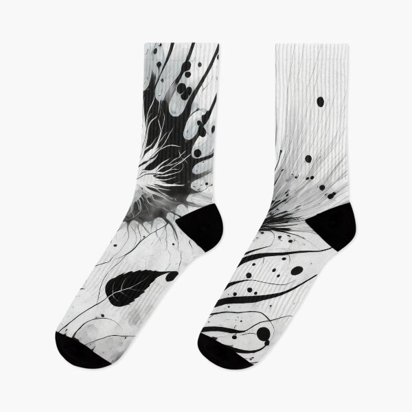Item preview, Fantastic black and white flowers designed and sold by GRACIART-FR.
