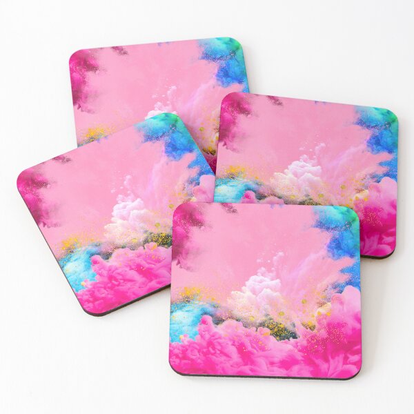 Item preview, Abstract blue pink gold designed and sold by Bojana92.