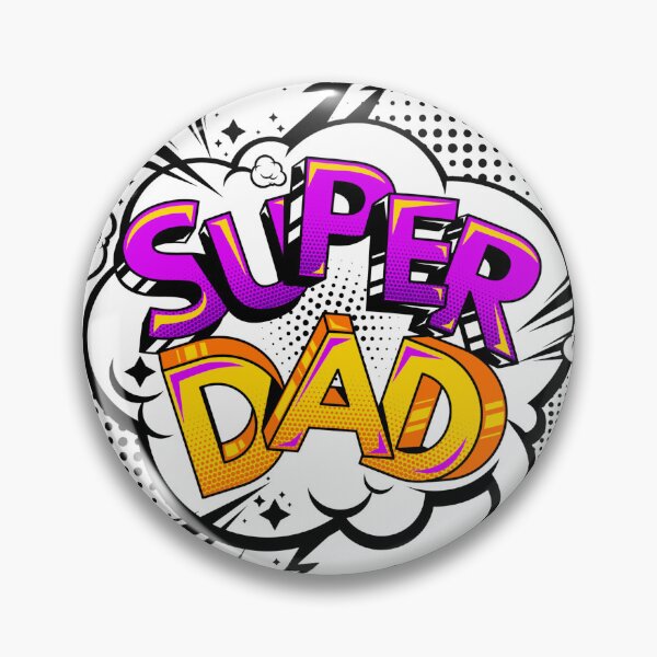 Item preview, Father's Day Super Dad Shield T-Shirt designed and sold by Tycoonn.