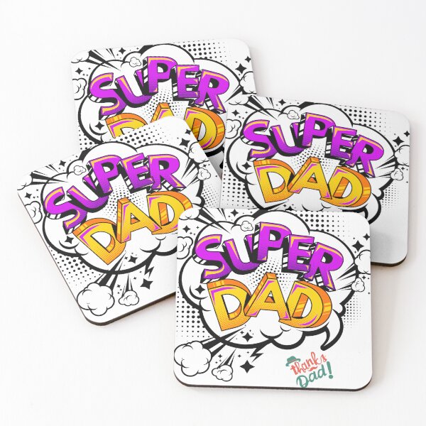 Item preview, Father's Day Super Dad Shield T-Shirt designed and sold by Tycoonn.