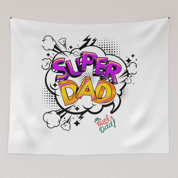 Item preview, Father's Day Super Dad Shield T-Shirt designed and sold by Tycoonn.