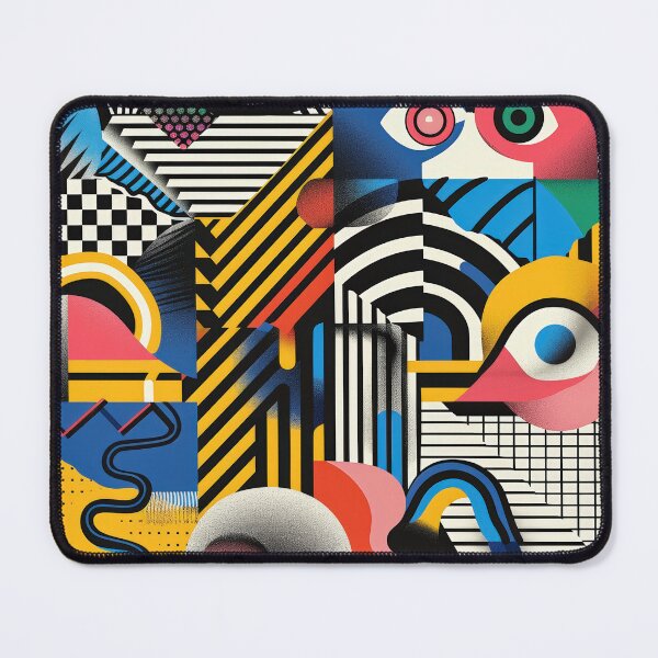 Item preview, Abstract Geometric Art With Eyes designed and sold by brandway.