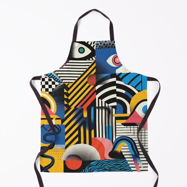 Item preview, Abstract Geometric Art With Eyes designed and sold by brandway.