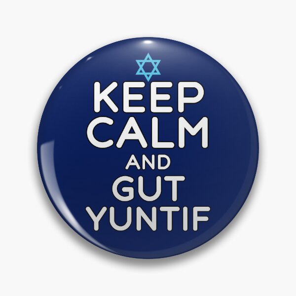 Item preview, Keep Calm And Gut Yuntif Funny Jewish Quote designed and sold by SharpThreadZ.