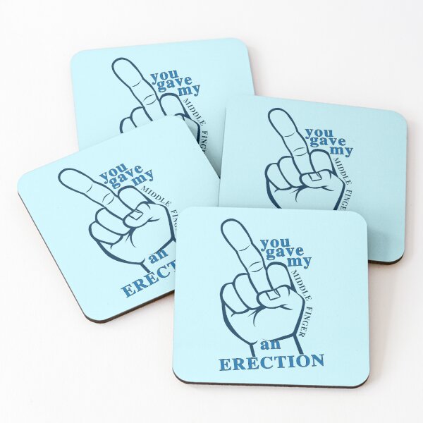 Item preview, Middle Finger Erection designed and sold by aribluestein.