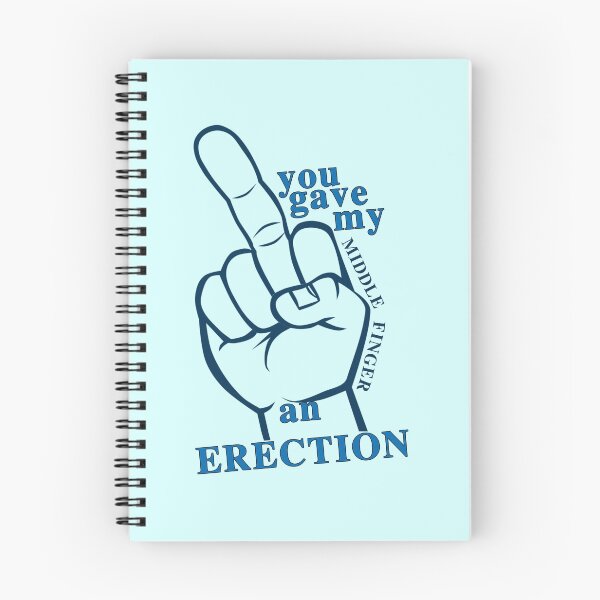 Item preview, Middle Finger Erection designed and sold by aribluestein.