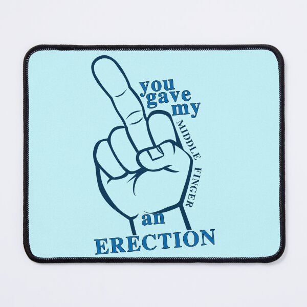 Item preview, Middle Finger Erection designed and sold by aribluestein.